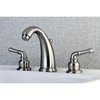 Kingston Brass KB988 Widespread Bathroom Faucet, Brushed Nickel KB988
